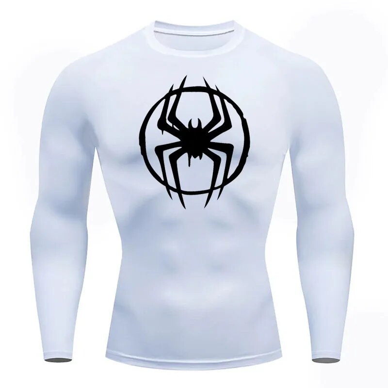 Camisa de Compressão Spider man Miles Morales (Manga Longa)