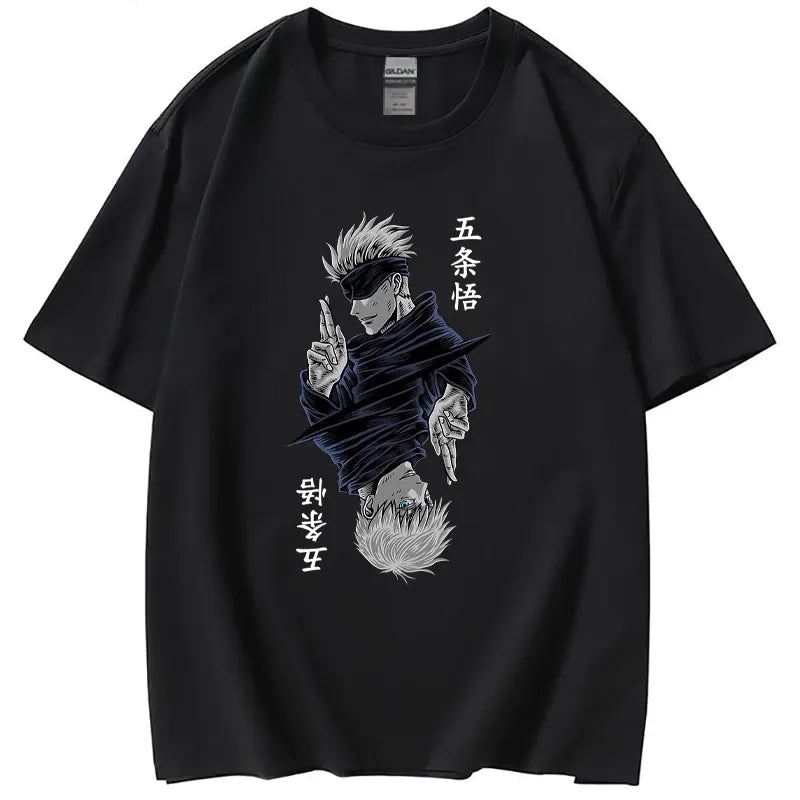 Camisa Oversized Satoru Gojo Jujutsu Kaisen V3